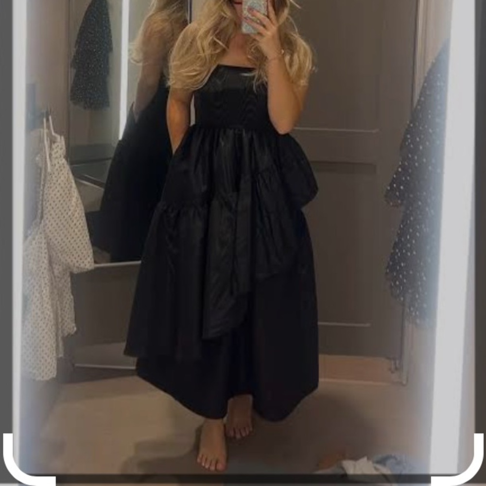 🖤NWOT KATE SPADE X TARGET TIERED RUFFLE MIDI DRESS🖤